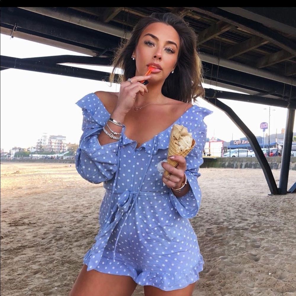 Dots & Ruffles Romper